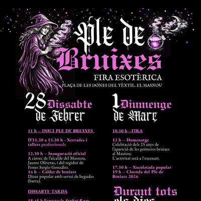 Ple de Bruixes del Masnou, 2026