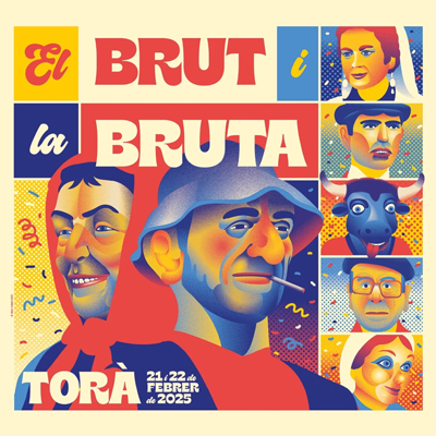Festa del Brut i la Bruta, Torà, 2025 Festa del Brut i la Bruta, Torà, 2025