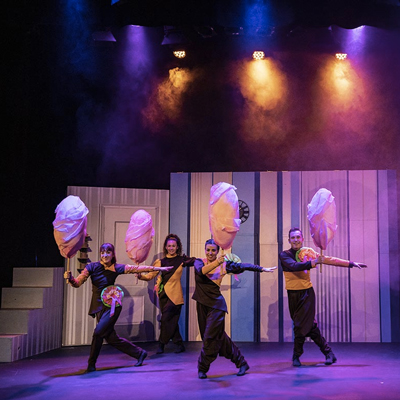 Espectacle familiar 'Buh!', de Teatre de l'Abast i La Fam Produccions Espectacle familiar 'Buh!', de Teatre de l'Abast i La Fam Produccions