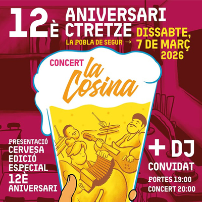 12è Aniversari de la cTretze, 2026 12è Aniversari de la cTretze, 2026