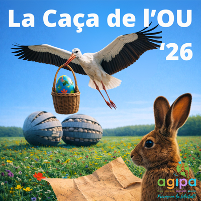 Activitat familiar 'La Caça de l'Ou', Agipa, Pardinyes, Lleida, 2026 Activitat familiar 'La Caça de l'Ou', Agipa, Pardinyes, Lleida, 2026