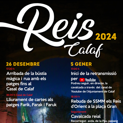 Cavalcada de Reis a Calaf