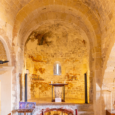 Art romànic al Castell de la Santa Creu - Calafell Art romànic al Castell de la Santa Creu - Calafell