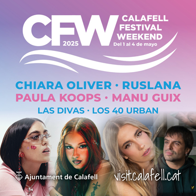 Calafell Festival Weekend, Calafell, 2025