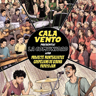 Concert 'La Comunidad' de Cala Vento