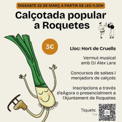Calçotada popular a Roquetes 2025, Calçotada popular a Roquetes, 2025, Roquetes, 