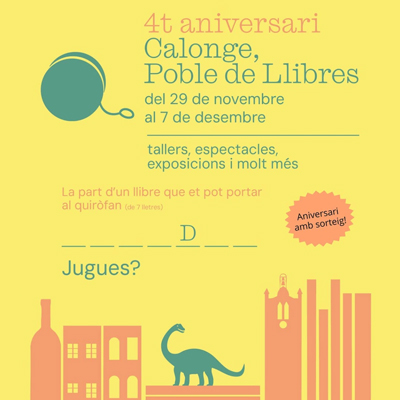 Calonge, poble de llibres - 2025 Calonge, poble de llibres - 2025