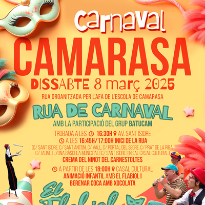 Carnaval de Camarasa, 2025