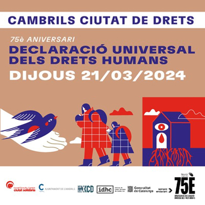 Cambrils Ciutat de Drets, Dia Internacional dels Drets Humans, 2024 Cambrils Ciutat de Drets, Dia Internacional dels Drets Humans, 2024