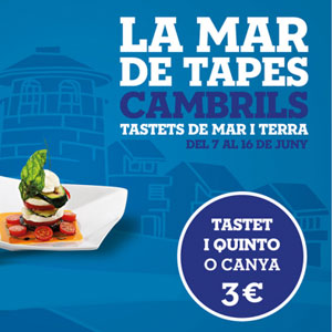 Ruta 'La Mar de Tapes' Cambrils, 2019