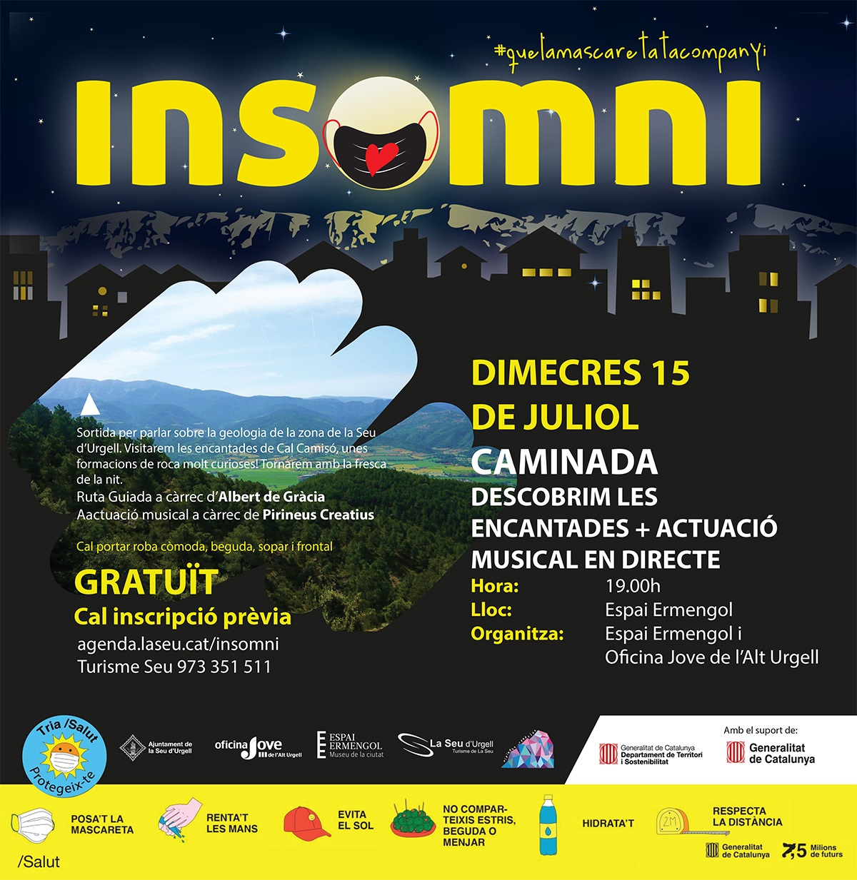 Una nova proposta d'Insomni. En aquesta ocasió, cominada nocturna Una nova proposta d'Insomni. En aquesta ocasió, cominada nocturna