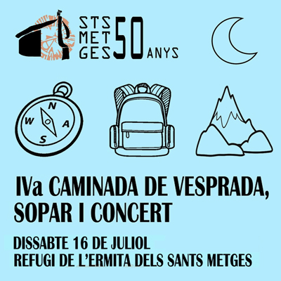 Caminada de vesprada, sopar i concert al Sarral, 2022 Caminada de vesprada, sopar i concert al Sarral, 2022