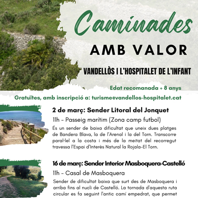 Cainades amb Valors a Vandellòs i l'Hospitalet de l'Infant, 2024 Cainades amb Valors a Vandellòs i l'Hospitalet de l'Infant, 2024