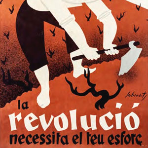 Fragment del cartell 'Camperol!' de Josep Subirats Fragment del cartell 'Camperol!' de Josep Subirats