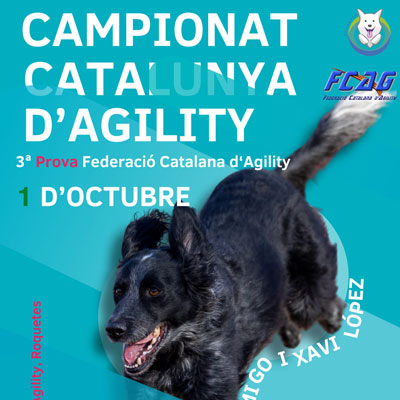 3a prova del Campionat de Catalunya d'Agility, Roquetes, 2023