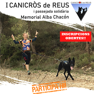 Canicròs i passejada solidària Memorial Alba Chacón, Reus, 2019