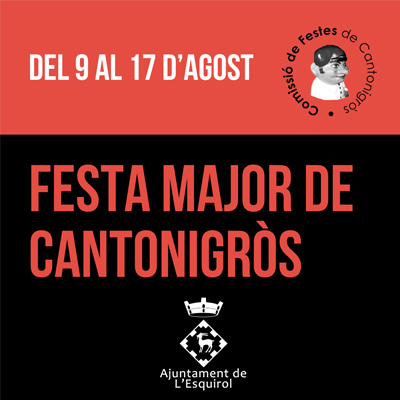 Festa Major de Cantonigròs Festa Major de Cantonigròs