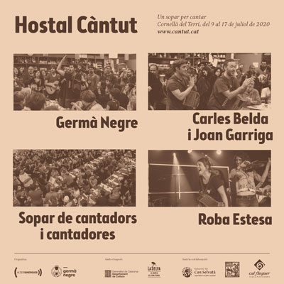 Hostal Càntut, sopars per cantar al Restaurant Can Selvatà, Cornellà del Terri, 2020 Hostal Càntut, sopars per cantar al Restaurant Can Selvatà, Cornellà del Terri, 2020