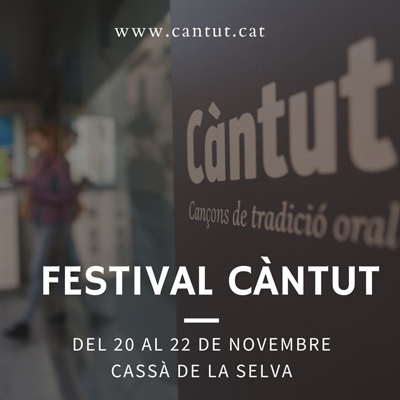 Festival Càntut. Cançons de tradició oral, 2020 Festival Càntut. Cançons de tradició oral, 2020