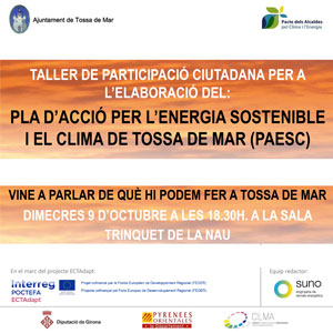 Pla d'Acció per l'Energia Sostenible i el Clima, PAESC