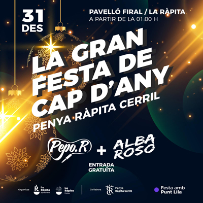 La Gran Festa de Cap d'Any - La Ràpita 2023