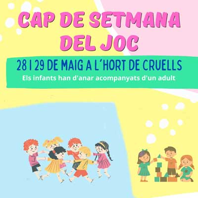 Cap de setmana del joc - Roquetes 2022 Cap de setmana del joc - Roquetes 2022