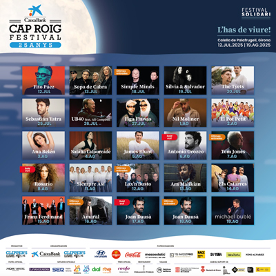 Cap Roig Festival - Calella de Palafrugell 2025
