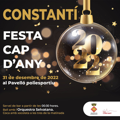 Revetlla de Cap d'Any a Constantí, 2022 Revetlla de Cap d'Any a Constantí, 2022