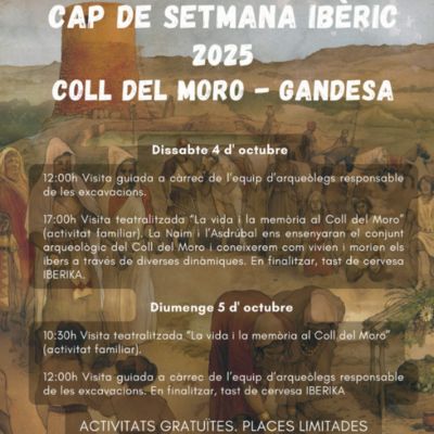 Cap de Setmana Ibèric, Coll de Moro, Gandesa, 2025 Cap de Setmana Ibèric, Coll de Moro, Gandesa, 2025