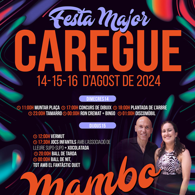 Festa Major de Caregue, Rialp, 2024 Festa Major de Caregue, Rialp, 2024
