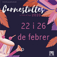 Fragment del cartell del Carnestoltes de La Pobla de Segur