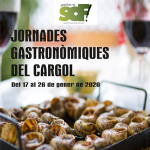 Jornades Gastronòmiques del Cargol a Santa Coloma de Farners, 2020 Jornades Gastronòmiques del Cargol a Santa Coloma de Farners, 2020