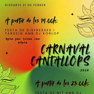 Carnaval - Cantallops 2026