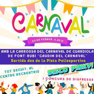 Carnaval a Font-rubí 2025, Carnaval a Font-rubí, 2025, Font-rubí, 