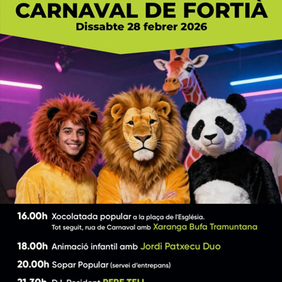 Carnaval - Fortià 2026 Carnaval - Fortià 2026