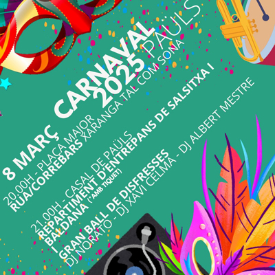 Carnaval - Paüls 2025 Carnaval - Paüls 2025