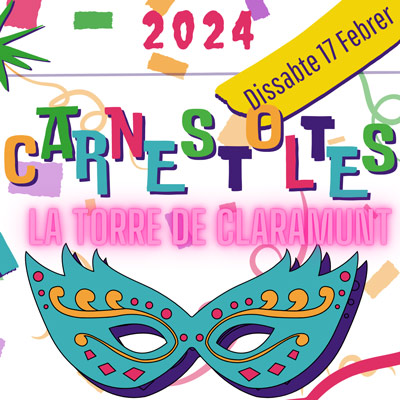 Carnestoltes a la Torre de Claramunt 2024 Carnestoltes a la Torre de Claramunt 2024