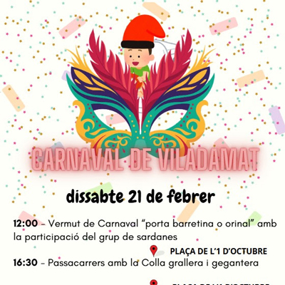 Carnaval - Viladamat 2026 Carnaval - Viladamat 2026
