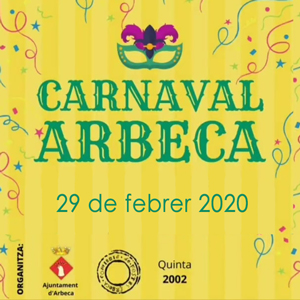 Carnaval d'Arbeca, 2020