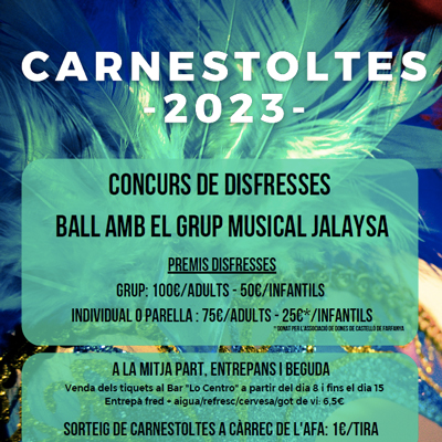 Carnaval a Castelló de Farfanya, 2023 Carnaval a Castelló de Farfanya, 2023