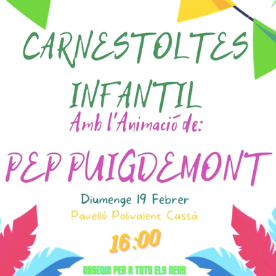 Carnestoltes infantil a Cassà de la Selva, 2023
