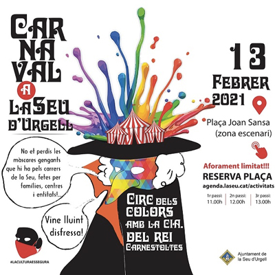 Carnaval de La Seu d'Urgell, 2021 Carnaval de La Seu d'Urgell, 2021