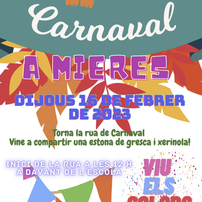 Carnaval a Mieres, 2023 Carnaval a Mieres, 2023