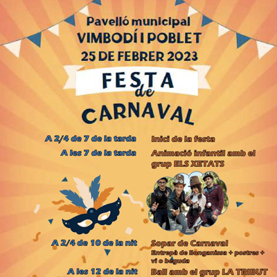 Carnaval de Vimbodí i Poblet, 2023