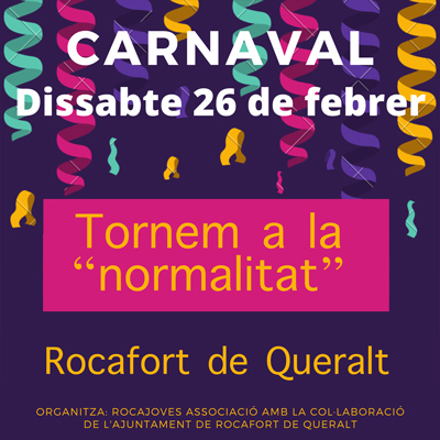 Carnaval de Rocafort de Queralt, 2022 Carnaval de Rocafort de Queralt, 2022
