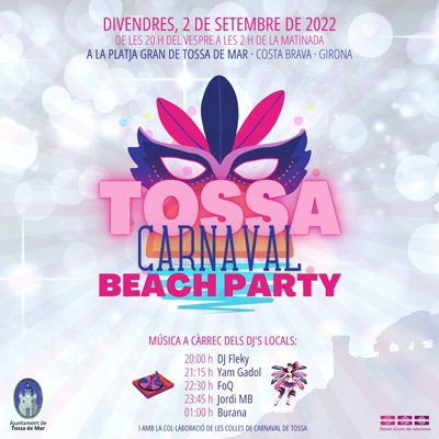 Carnaval d'Estiu a Tossa de Mar, 2022 Carnaval d'Estiu a Tossa de Mar, 2022