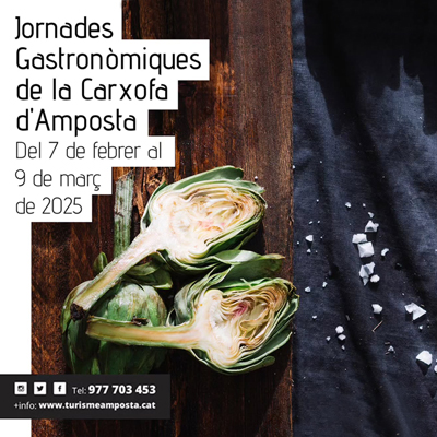 Jornades Gastronòmiques de la Carxofa d'Amposta, 2025 Jornades Gastronòmiques de la Carxofa d'Amposta, 2025