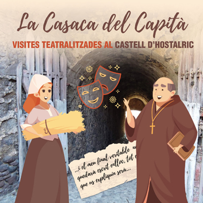 Visita teatralitzada 'La Casaca del Capità' al Castell d'Hostalric, 2022