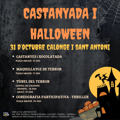 Castanyada i Halloween - Calonge i Sant Antoni 2023 Castanyada i Halloween - Calonge i Sant Antoni 2023