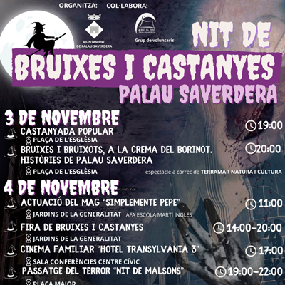 Nit de bruixes i castanyes - Palau-saverdera 2023 Nit de bruixes i castanyes - Palau-saverdera 2023